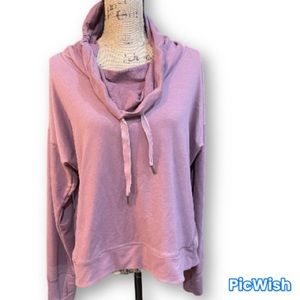 Champion Purple Cowl Neck womens Sweater